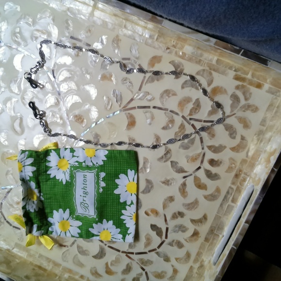 Brighton Silver Eye Glasses Holder Necklace,Beautiful - Picture 2 of 7